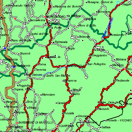cartina torrente Diaterna