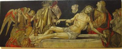 Bernardino di Mariotto, Deposizione nel Sepolcro, San Severino, Pinacoteca Tacchi Venturi