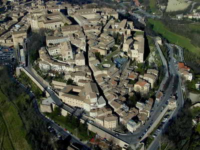 Urbino vista aerea