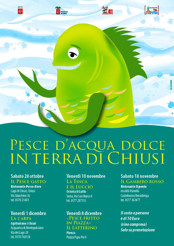 Pesce d'Acqua dolce in Terra di Chiusi